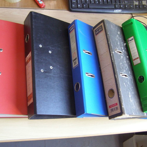 Skag large ring binders used 32x29x7 cm