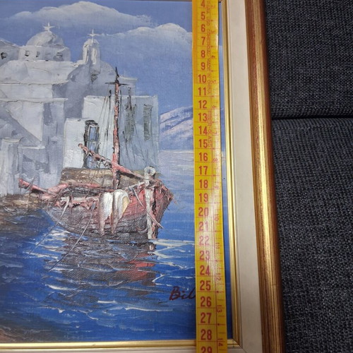 Oil painting seascape