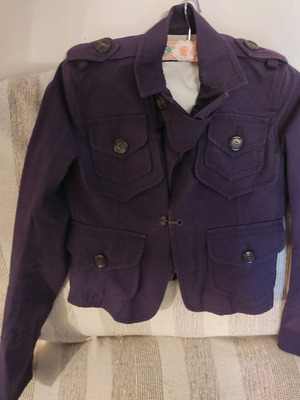 Dsquared2 women's jacket purple, size XXS, like new