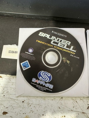 Splinter Cell Pandora Tomorrow PC CD like new Sapphire Bulk