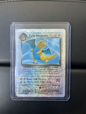 Pokémon Dark Dragonite 70hp Holo κάρτα μεταχειρισμένη