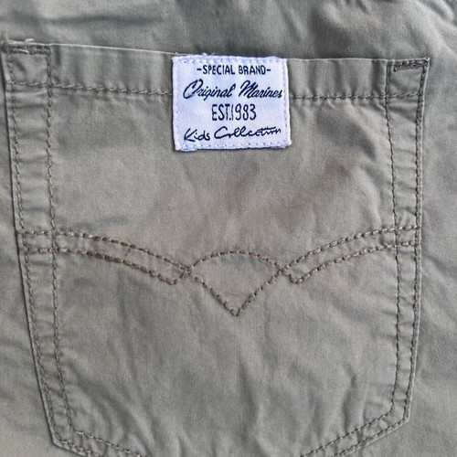 Original Marines Khaki Bermuda Shorts for Boys Size 11-12 Years like new