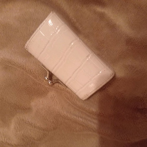 Wallet used for coins, 8.5x5cm, white