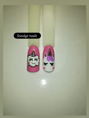 Press On Nails handmade set of 10 pieces new