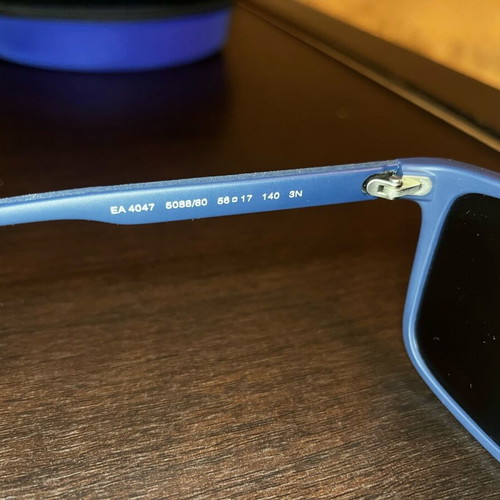 Emporio Armani EA4047 sunglasses like new, blue