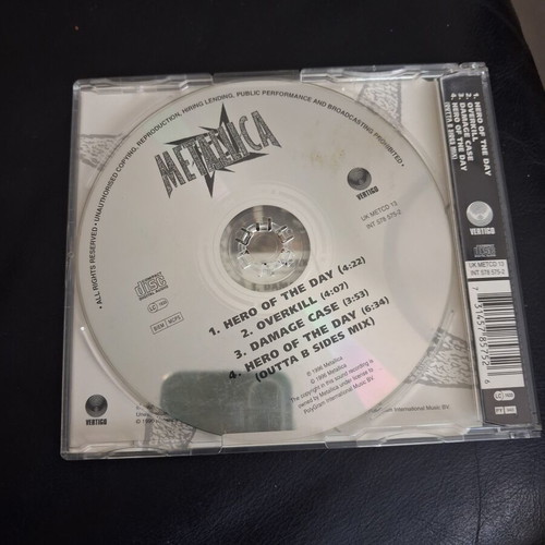 Metallica Hero of the Day CD single used, part one of two