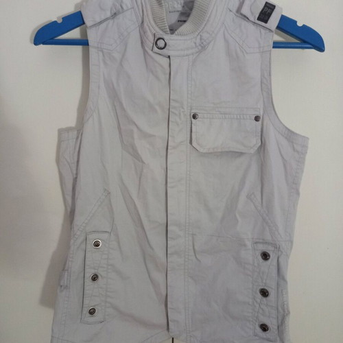 Biston sleeveless jacket gray like new, size M