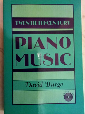 Twentieth-Century Piano Music by David Burge new with CD