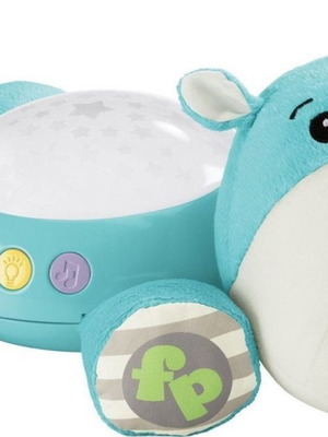 Fisher Price μουσικός προβολέας ιπποπόταμος μεταχειρισμένος
