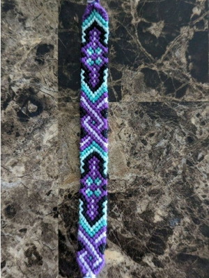 Handmade macrame bracelet made to order
