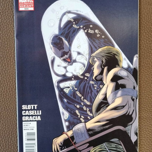 Amazing Spider-Man #654B Variant 2nd Printing 2011 like new