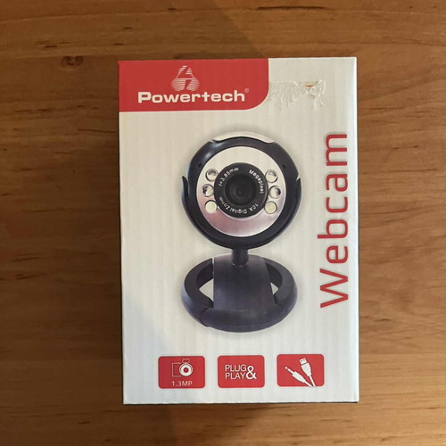 Powertech Web Camera 1.3MP with 6 LED and manual focus new