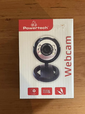 Powertech Web Camera 1.3MP with 6 LED and manual focus new