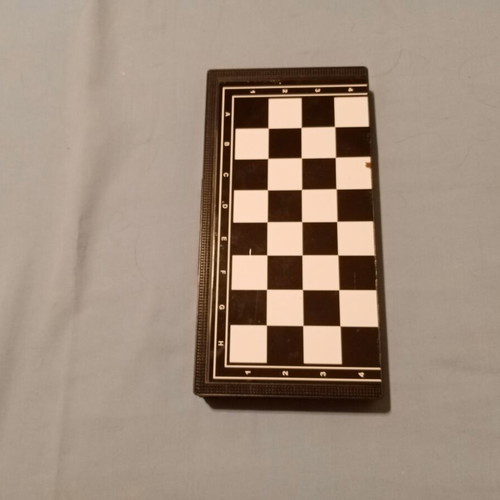 Magnetic Mini Chess Backgammon Checkers 20x20cm new