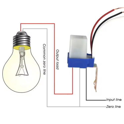 Light Control Sensor Day/Night 12v new automatic photoelectric switch