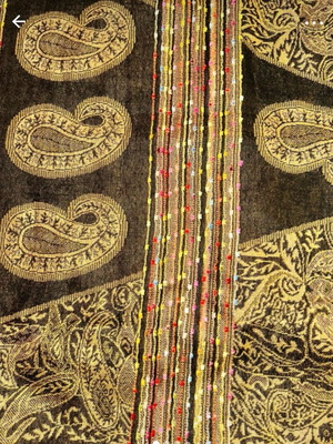 Pashmina 100% pashmina like new, handmade colorful design