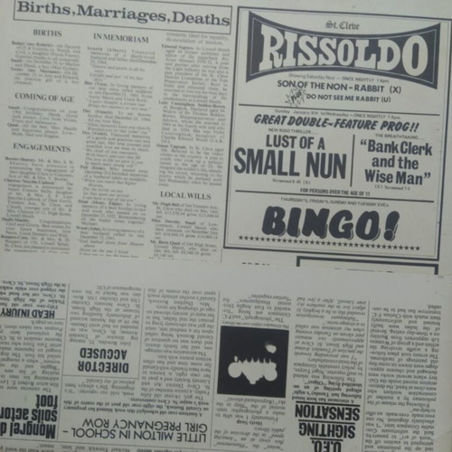 Jethro Tull Thick As A Brick βινύλιο LP άλμπουμ αμερικάνικη έκδοση μεταχειρισμένο, περιλαμβάνει εφημερίδα