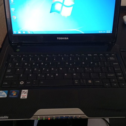 Toshiba Satellite T110 laptop used, Intel Pentium, 4GB RAM, 320GB HDD