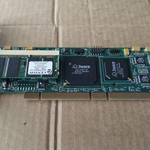 3ware Escalade 9500S-4LP 4-Port SATA PCI-X RAID Controller Card like new