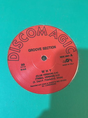 1848 Maxi Disco Groove Section δίσκος μεταχειρισμένος, έκδοση 1992 Ιταλία