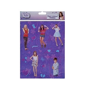 6 τεμάχια Παιδικά αυτοκόλλητα καρτέλλα paper stickers Disney violetta 17341