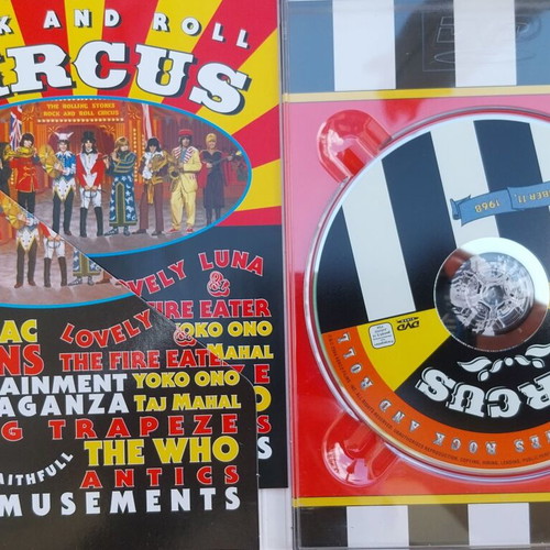 Rolling Stones R&R Circus DVD like new, rock