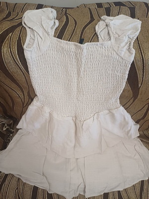 Φόρεμα H&M μπεζ καινούριο, μέγεθος small