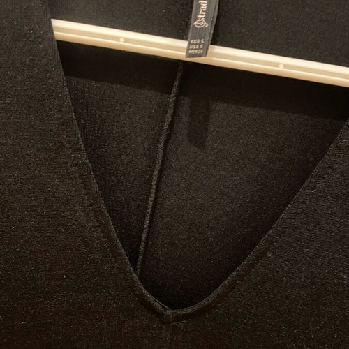 Stradivarius black dress like new, good quality