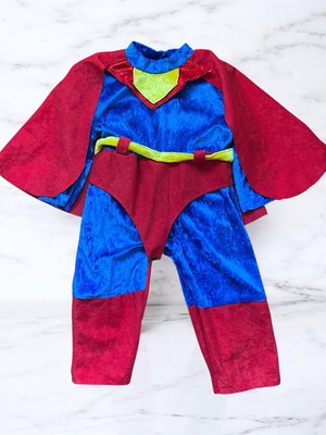Superman kids costume for boys 18 months like new