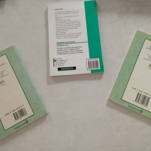 Set of 3 Vintage English Graded Readers like new