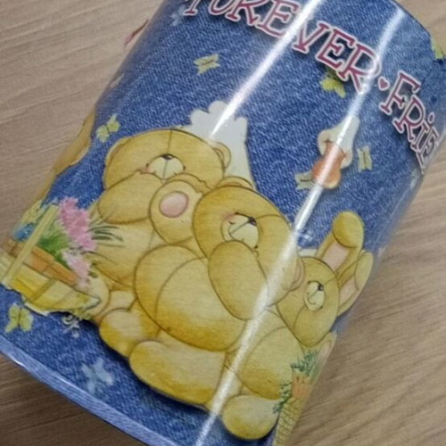 Metal pencil holder like new