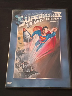 DVD Superman IV The Quest for Peace μεταχειρισμένο, περιπέτεια φαντασίας