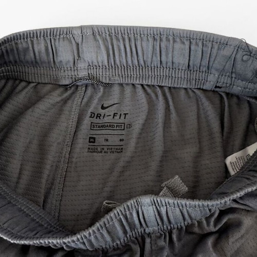 Nike boys' sports shorts, size XL, gray