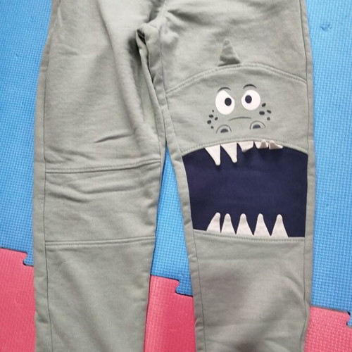 Orchestra boys' tracksuit set used, size 140 cm, blue and green