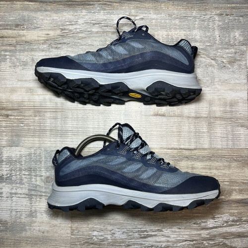 Merrell Moab Speed Gore-Tex Women's Hiking Shoes Navy Size 38.5 Like New