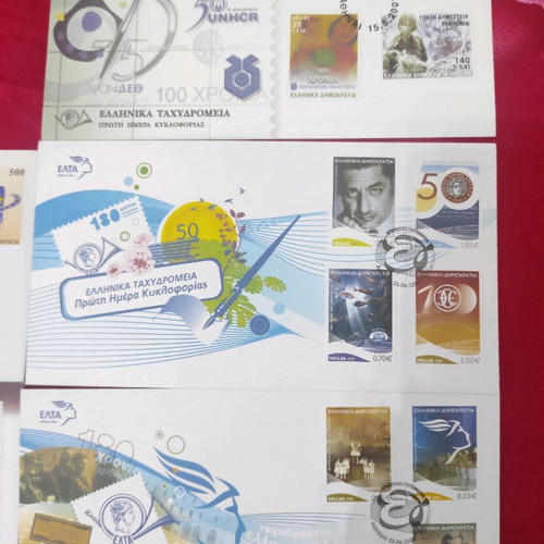 Collectible first edition stamps anniversaries-events unique pieces