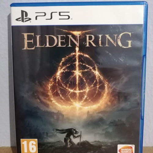 Elden Ring PS5 promo display case used, no game included