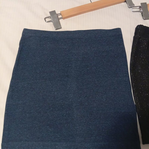 Set of 2 mini skirts H&M and L&S like new, size XS/S