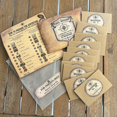 The Explorer’s Quest Educational Treasure Hunt Game for Ages 8-13