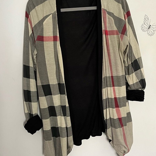 Burberry Brit reversible cardigan used, women's M–L
