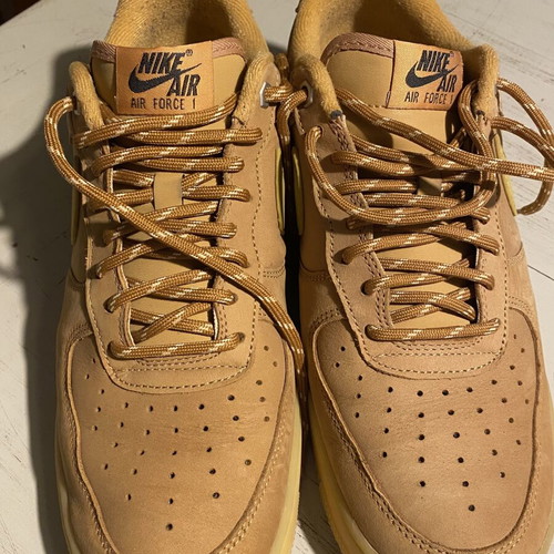 Nike Air Force 1 shoes size 43, brown, retro