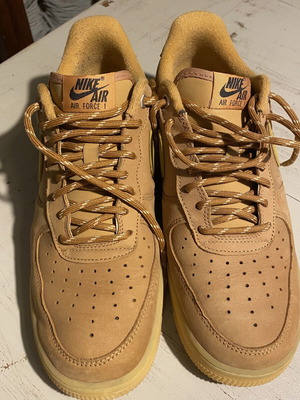 Nike Air Force 1 shoes size 43, brown, retro