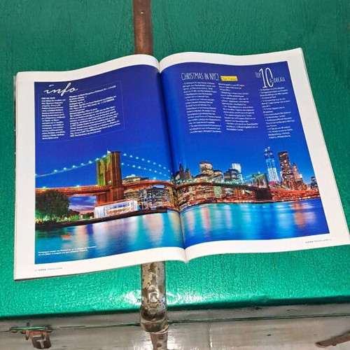 Travellers magazine used in good condition