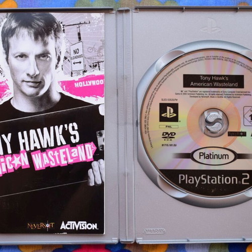 Tony Hawk's American Wasteland Platinum PS2 game used