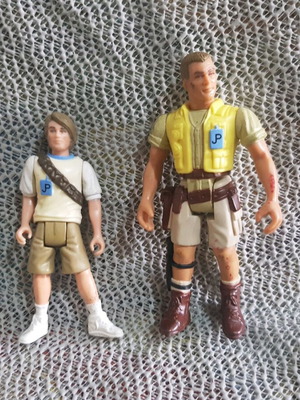 Jurassik Park,  ACTION FIGURES. Σετ με δυο φιγούρες