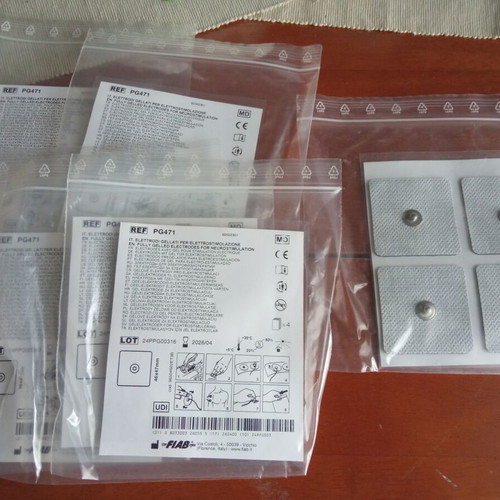 Electrostimulation electrodes like new, set of 24 pieces