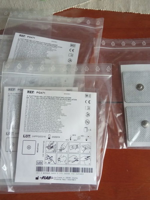 Electrostimulation electrodes like new, set of 24 pieces