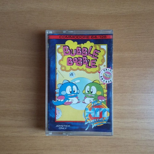 Bubble Bobble Commodore 64/128 retro action game