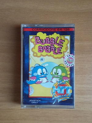 Bubble Bobble Commodore 64/128 retro action game
