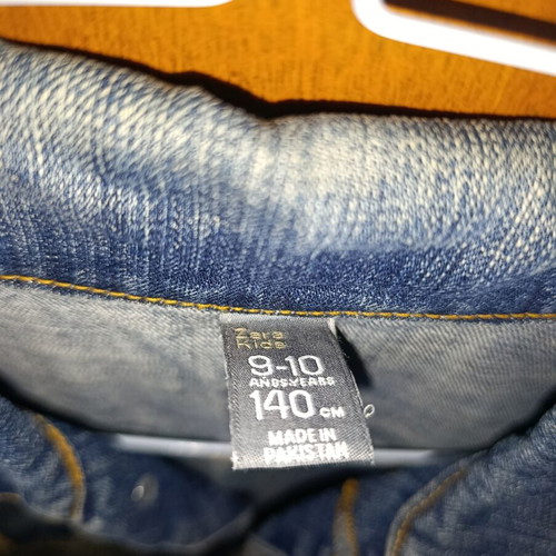 Zara denim jacket like new, boys 13-14 years, blue